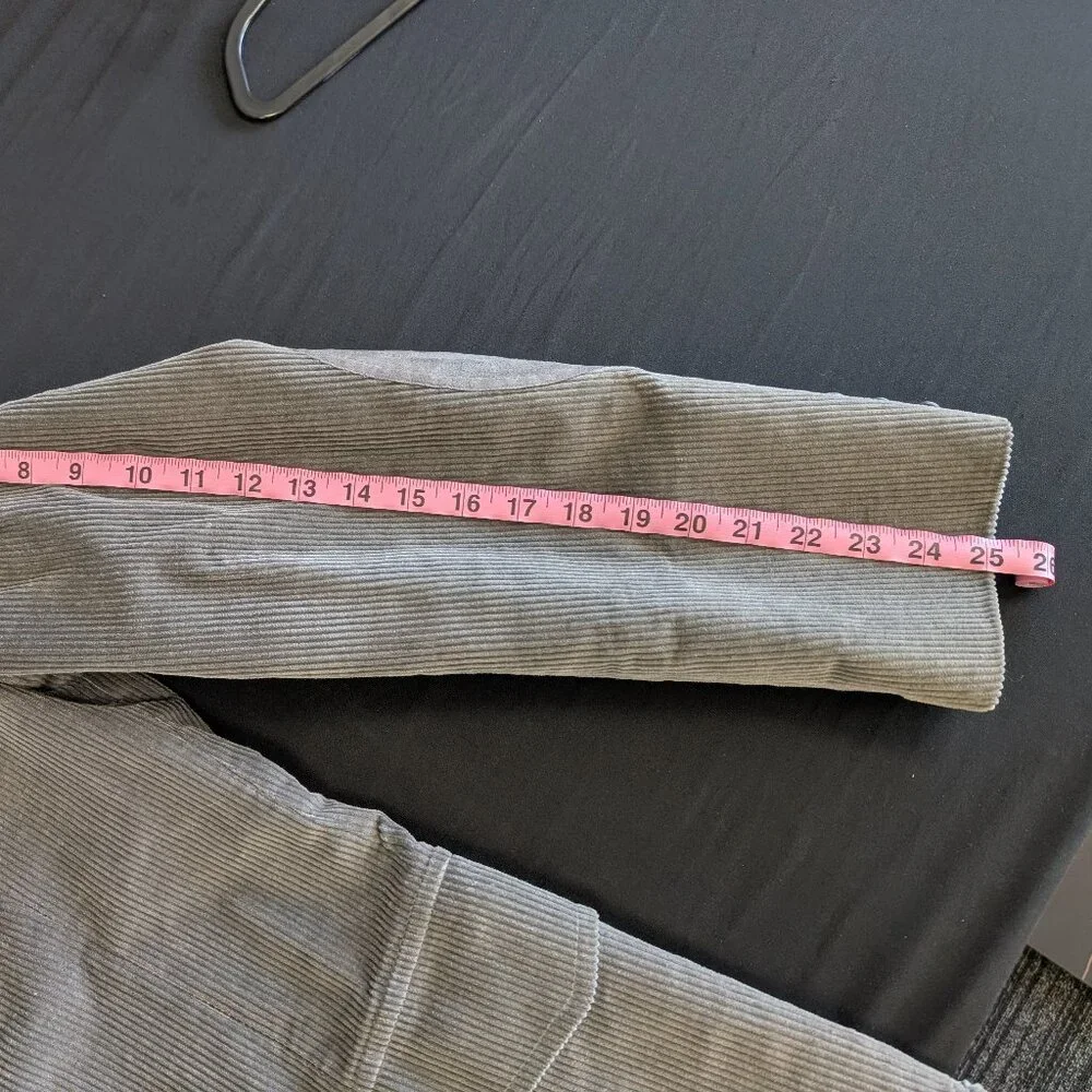 Pendleton Corduroy & Suede Western Sport Coat Jacket Grey Men's 40 Long - Picture 9 of 10